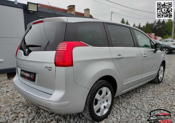 Peugeot 5008 cena 28500 przebieg: 193476, rok produkcji 2013 z Jastarnia małe 781